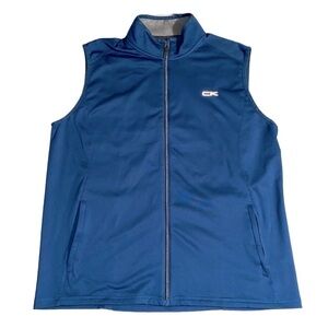 Calvin Klein performance vest blue like new mens size XL